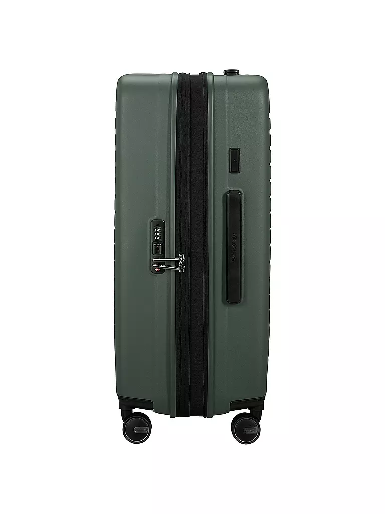 SAMSONITE | Trolley  RESTACKD SPINNER 68cm erweiterbar sage | schwarz