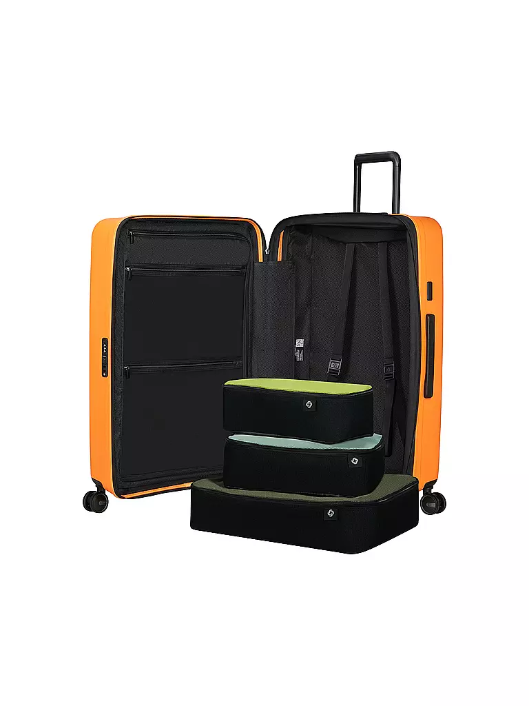 SAMSONITE | Trolley  RESTACKD SPINNER 75cm erweiterbar papaya | orange