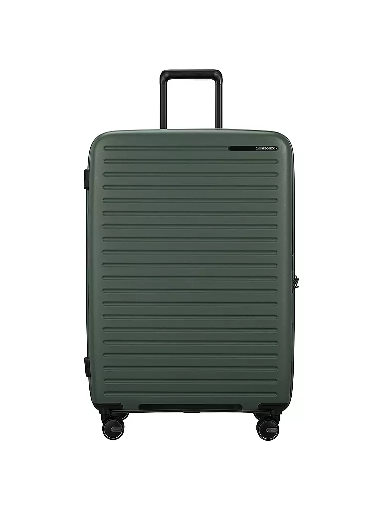 SAMSONITE | Trolley  RESTACKD SPINNER 75cm erweiterbar sage | dunkelgrün