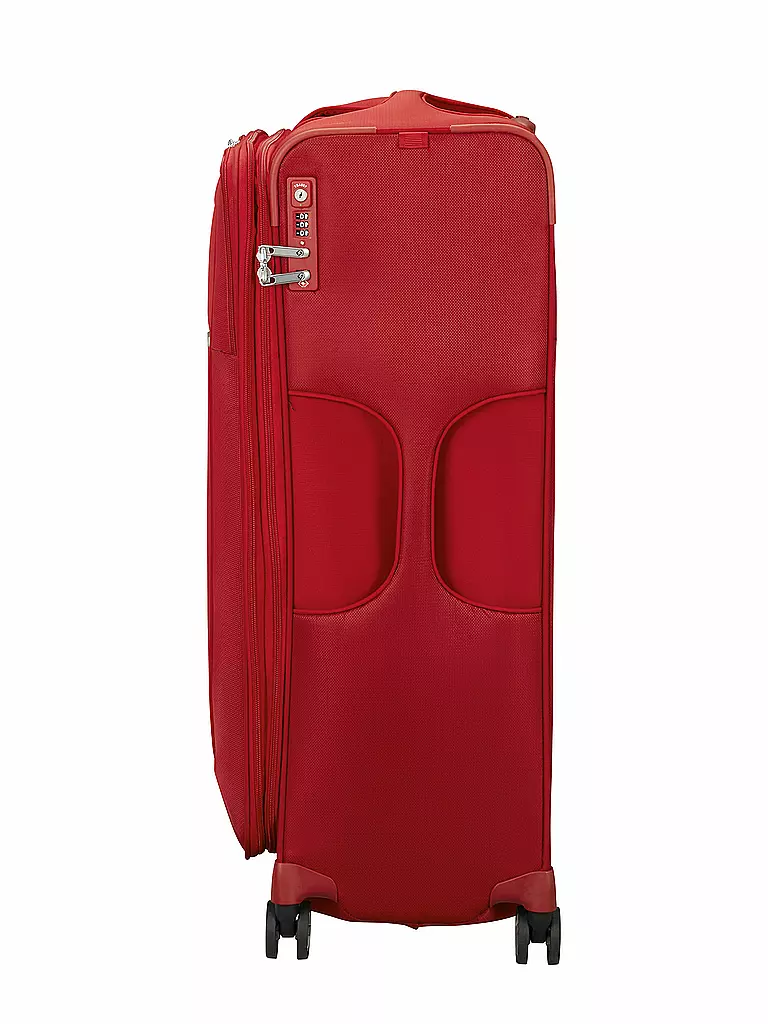 SAMSONITE | Trolley D' Lite 78cm Chili Red | schwarz