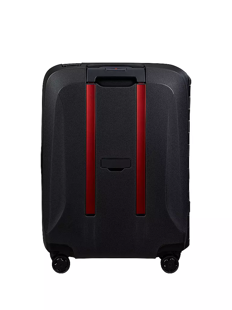 SAMSONITE | Trolley ESSENS SPINNER 55cm charcoal/red | gelb