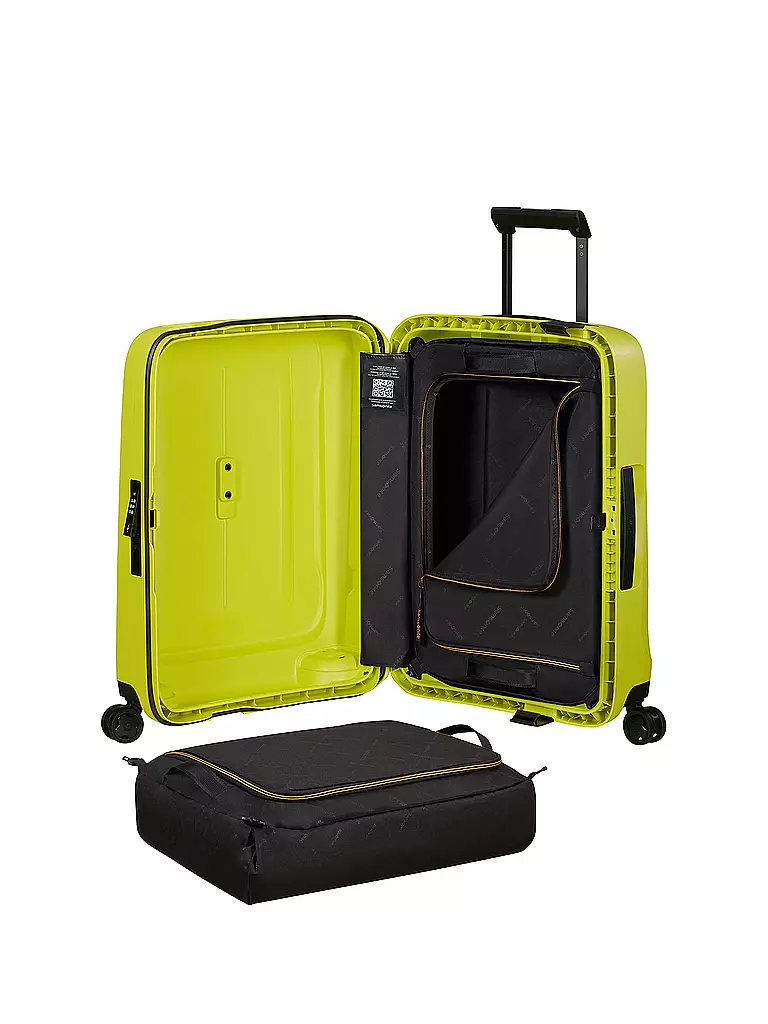 SAMSONITE | Trolley ESSENS SPINNER 55cm lime | gelb