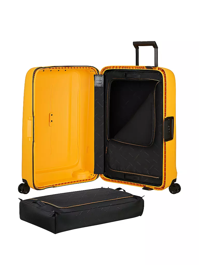 SAMSONITE | Trolley ESSENS SPINNER 69cm radiant yellow  | gelb