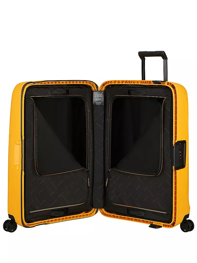 SAMSONITE | Trolley ESSENS SPINNER 69cm radiant yellow | schwarz