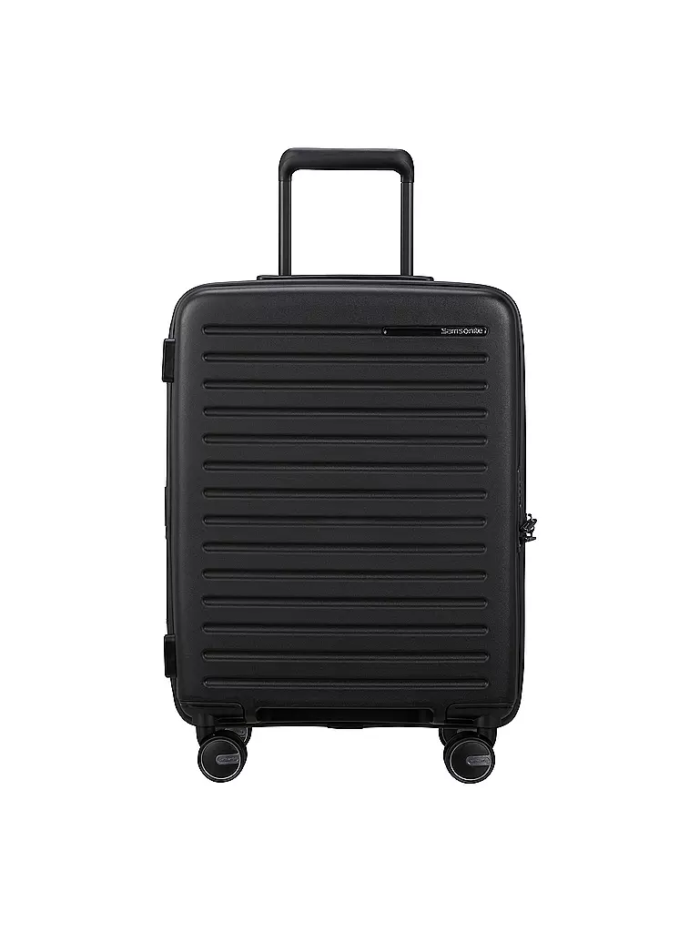 SAMSONITE | Trolley RESTACKED SPINNER 55cm erweiterbar black | schwarz