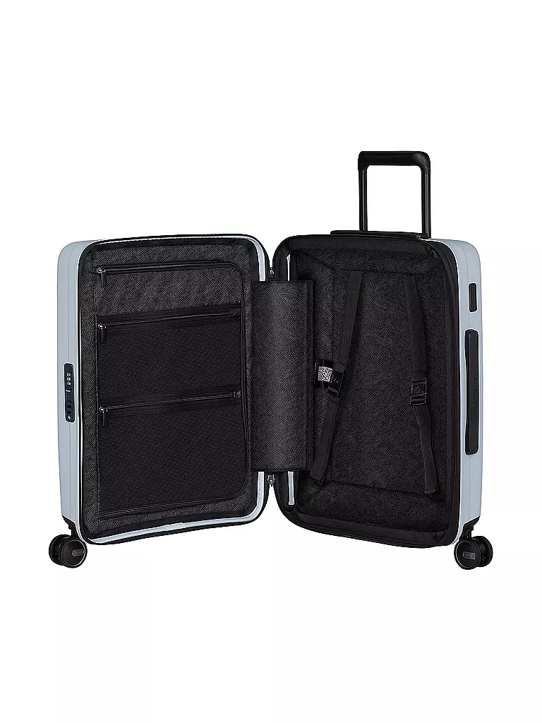 SAMSONITE | Trolley RESTACKED SPINNER 55cm erweiterbar glacier | hellblau