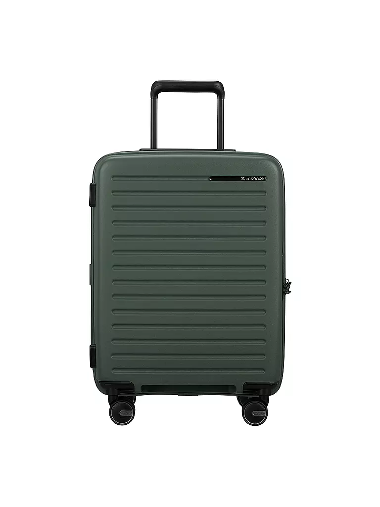 SAMSONITE | Trolley RESTACKED SPINNER 55cm erweiterbar sage | dunkelgrün