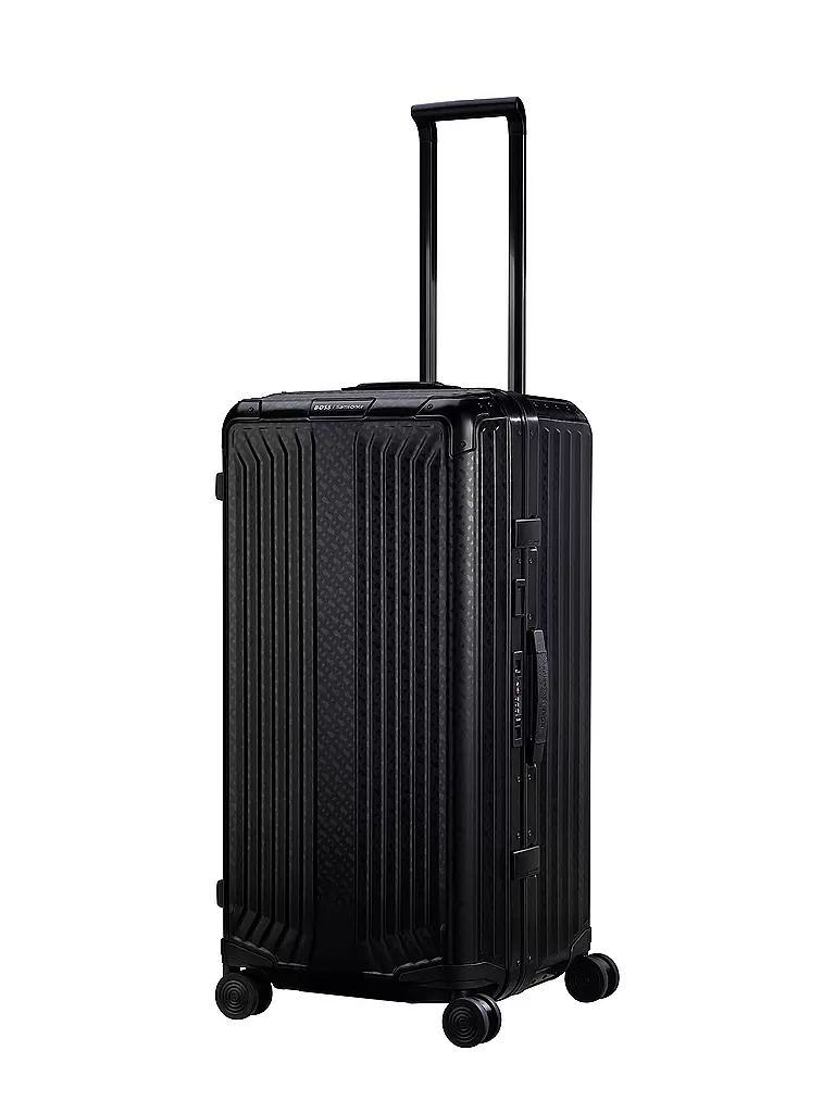 SAMSONITE | Trolley TRUNK 80cm graphite monogram | schwarz