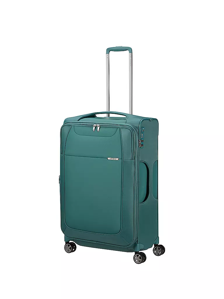 SAMSONITE | Trolley Weich D' LITE SPINNER 71cm erweiterbar northern blue | petrol