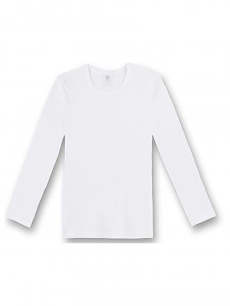 SANETTA | Kinder Langarmshirt Casual Cotton Weiss