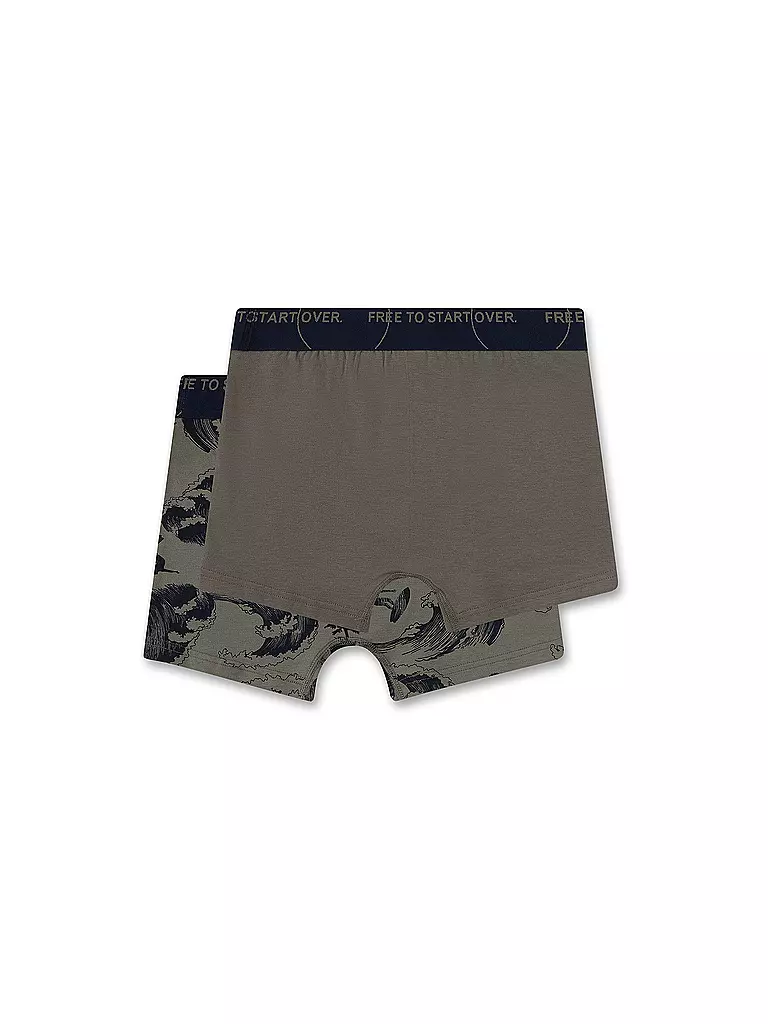 SANETTA | Jungen Pants 2er Pkg. castor gra | olive