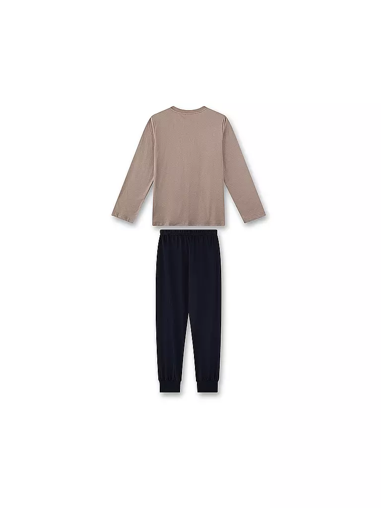 SANETTA | Jungen Pyjama | grau