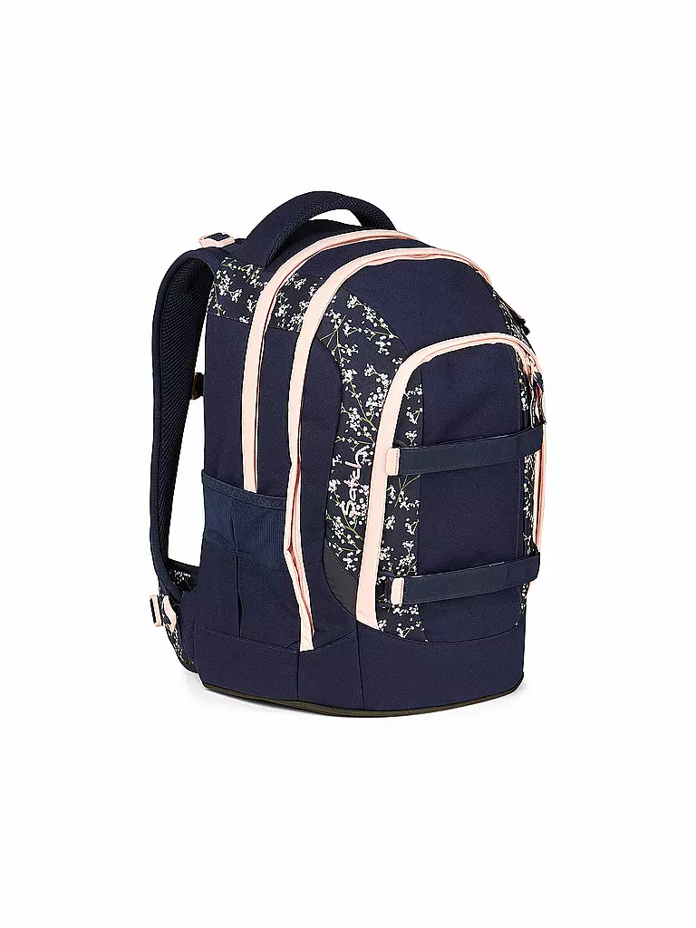 SATCH | Schulrucksack Pack - Bloomy Breeze | dunkelblau