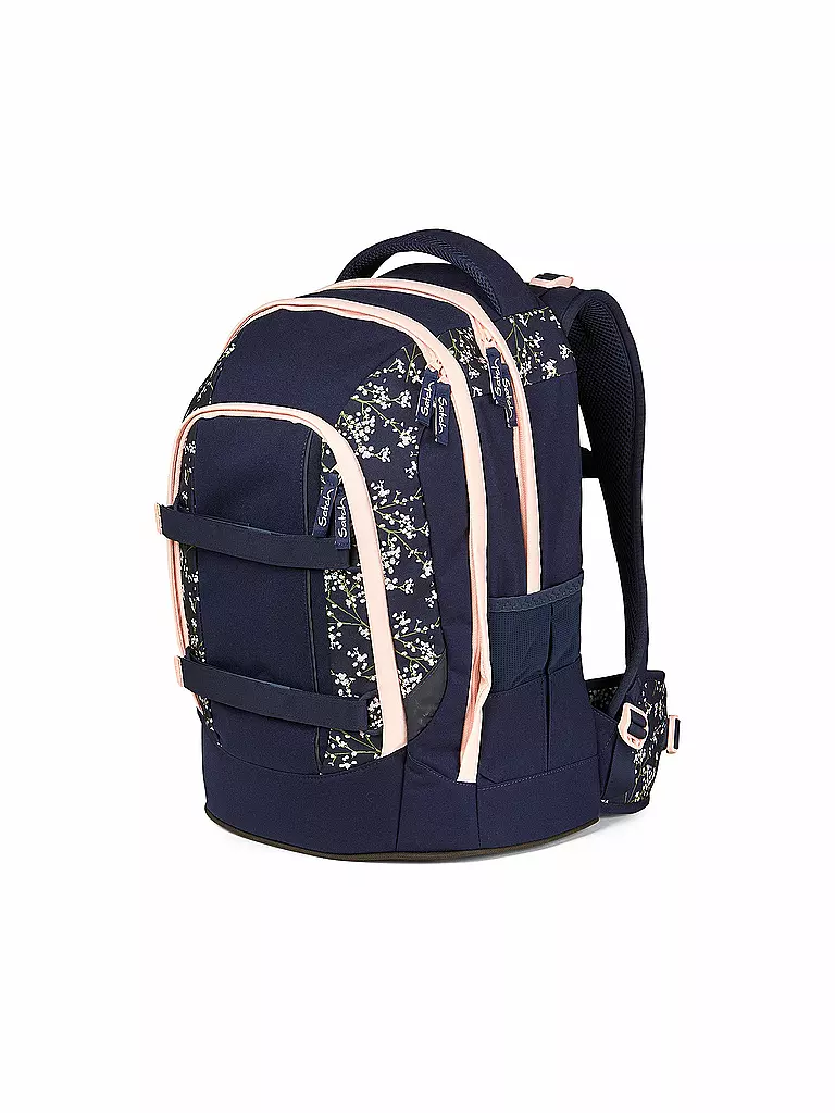 SATCH | Schulrucksack Pack - Bloomy Breeze | dunkelblau