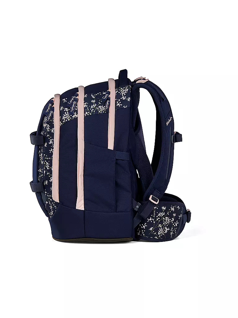 SATCH | Schulrucksack Pack Bloomy Breeze | dunkelblau