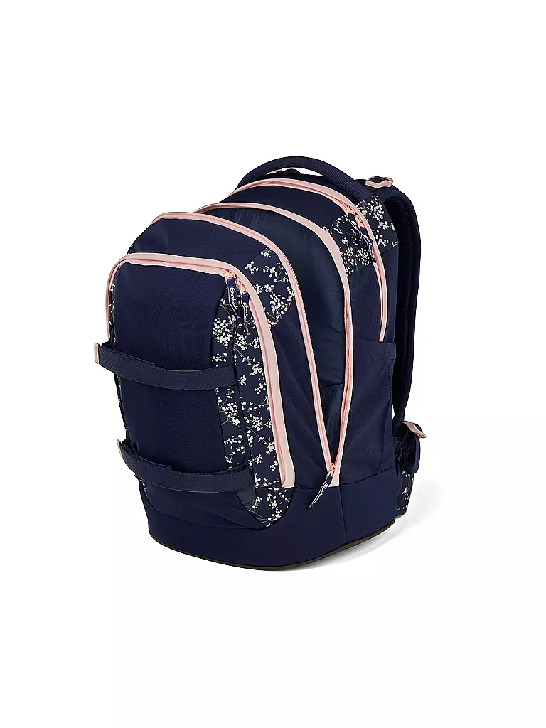 SATCH | Schulrucksack Pack Bloomy Breeze | dunkelblau