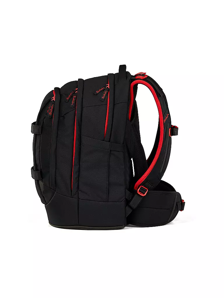 SATCH | Schulrucksack Pack Fire Phantom | schwarz