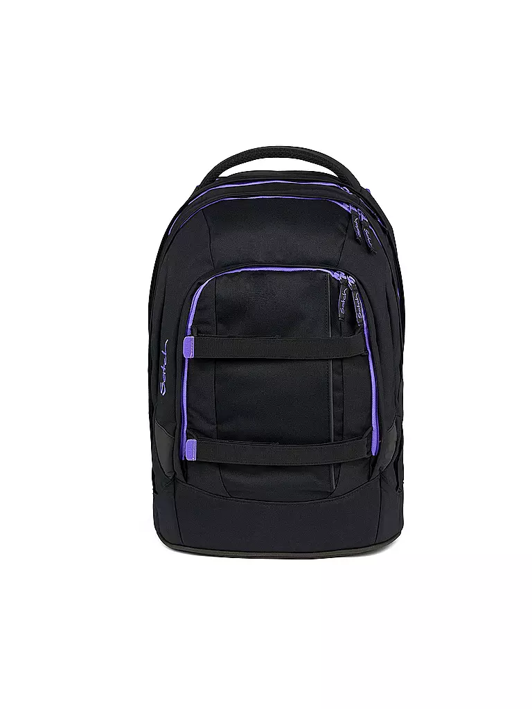 SATCH | Schulrucksack Pack Purple Phantom | schwarz