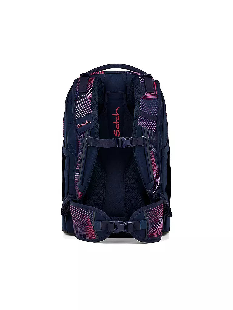 SATCH | Schulrucksack Pack Seismic Pink | schwarz