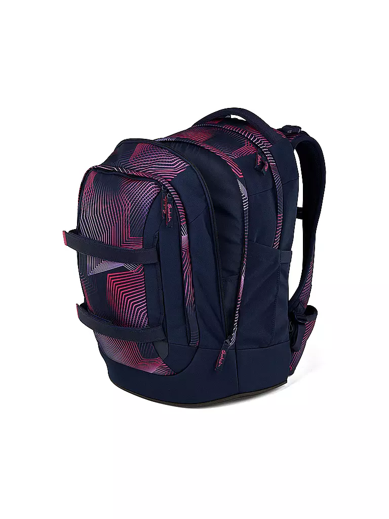 SATCH | Schulrucksack Pack Seismic Pink | schwarz