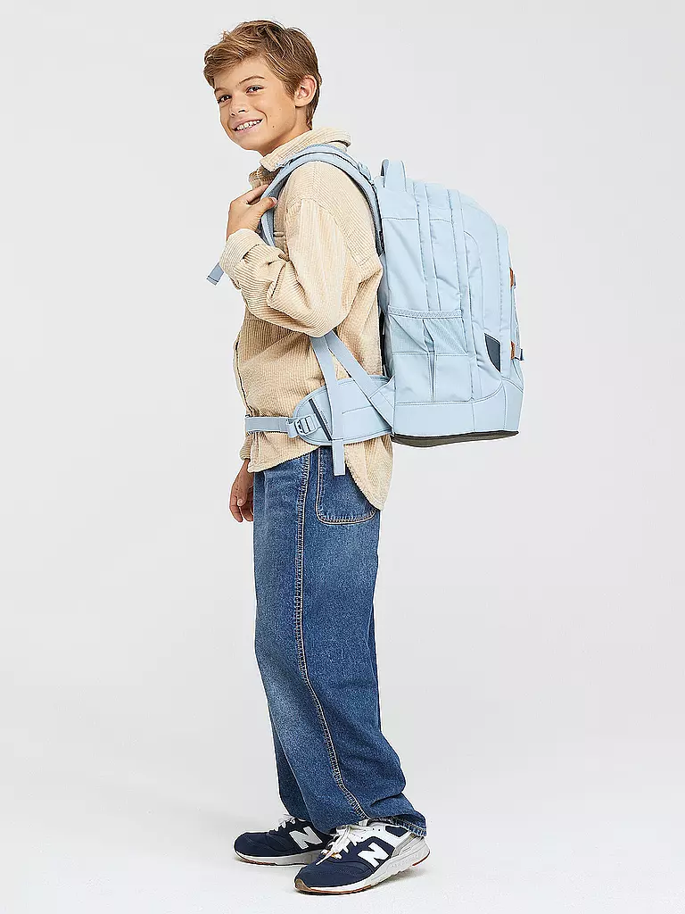 SATCH | Schulrucksack Satch PACK Nordic Ice Blue | hellblau