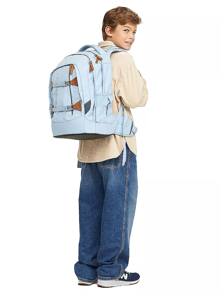 SATCH | Schulrucksack Satch PACK Nordic Ice Blue | hellblau