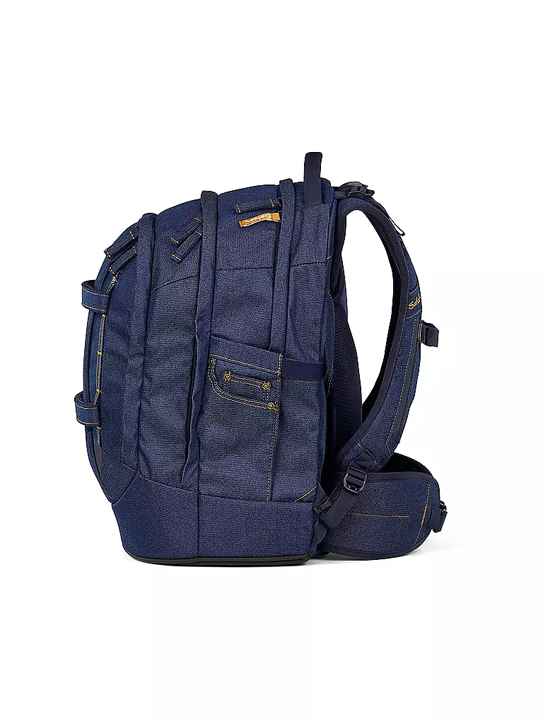 SATCH | Schulrucksack Set 3tlg Pack Denim Blue | dunkelblau