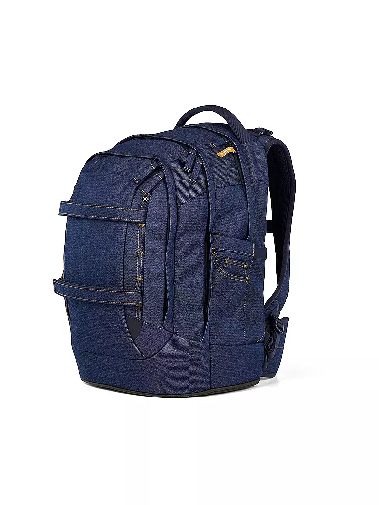 SATCH | Schulrucksack Set 3tlg Pack Denim Blue | dunkelblau