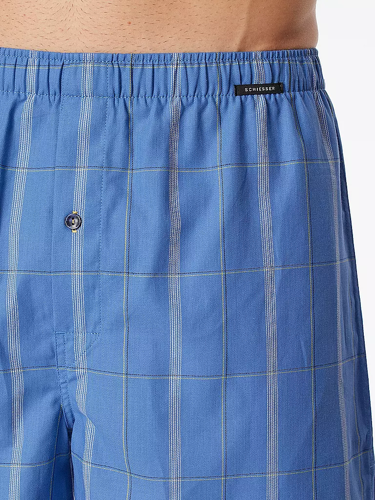 SCHIESSER | Boxershorts 2er Pkg. sortiert 7  | blau