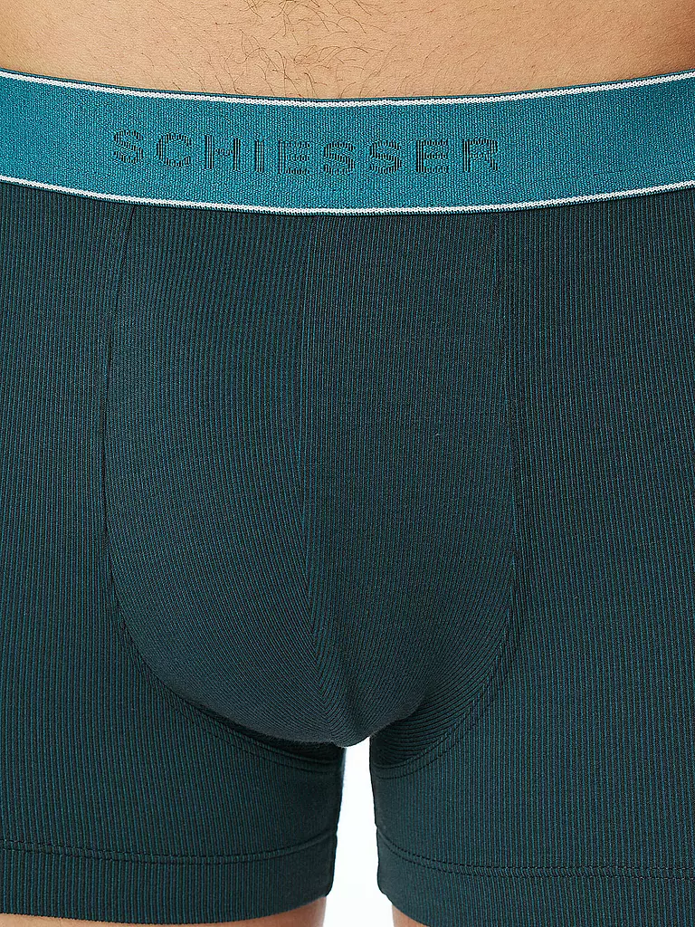 SCHIESSER | Pants petrol | blau