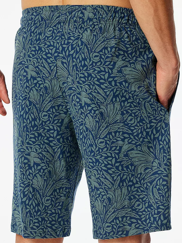 SCHIESSER | Pyjama Shorts MIX + RELAX | blau