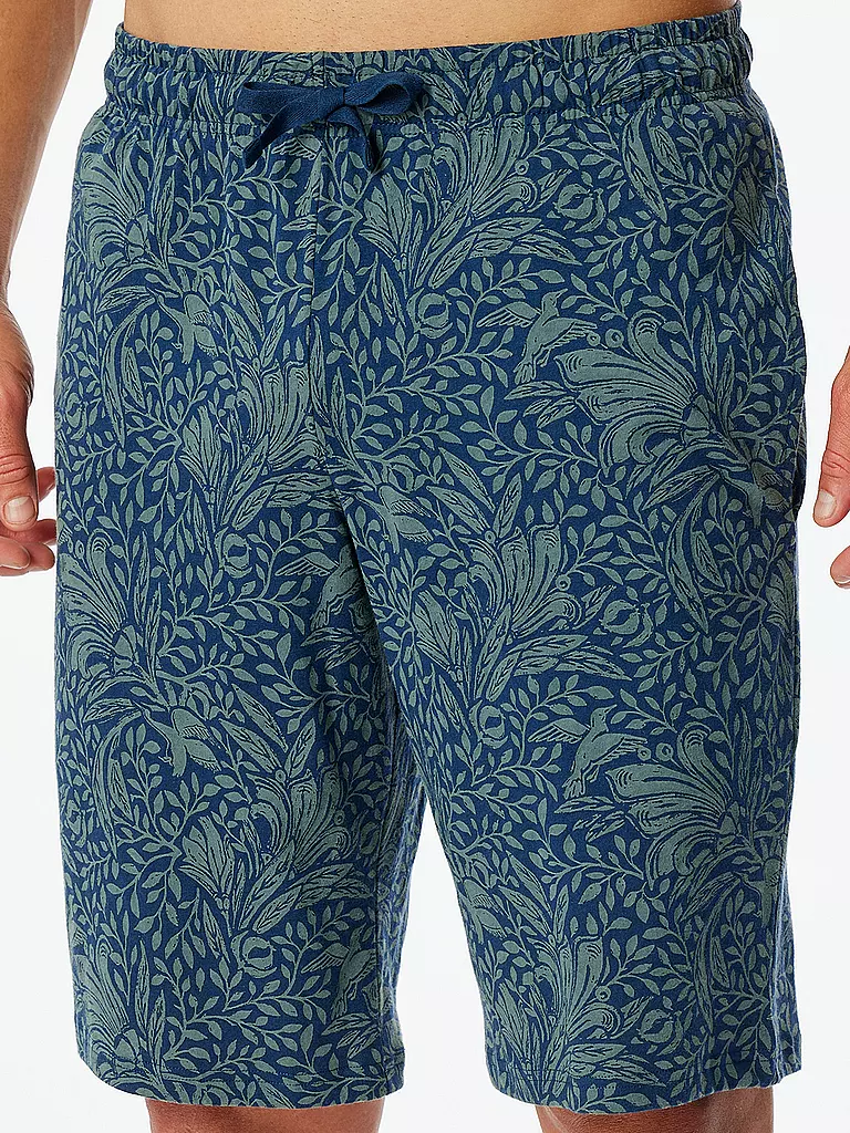 SCHIESSER | Pyjama Shorts MIX + RELAX | blau