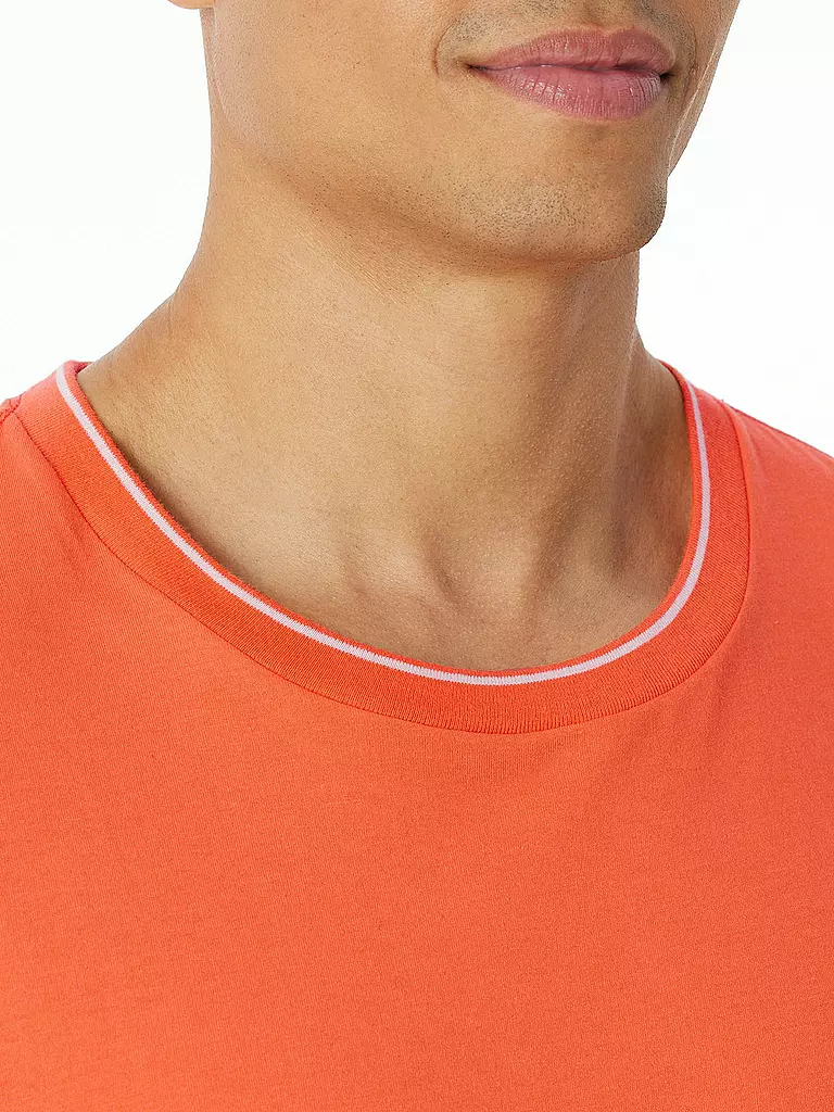 SCHIESSER | Pyjama T-Shirt | orange