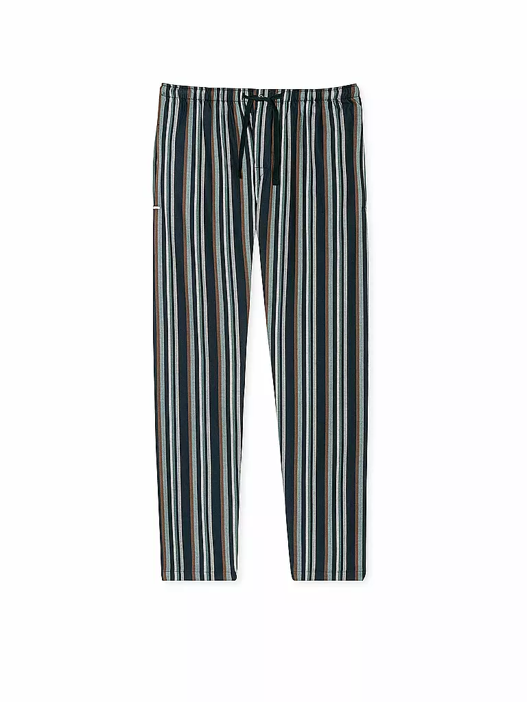 SCHIESSER | Pyjamahose  | blau