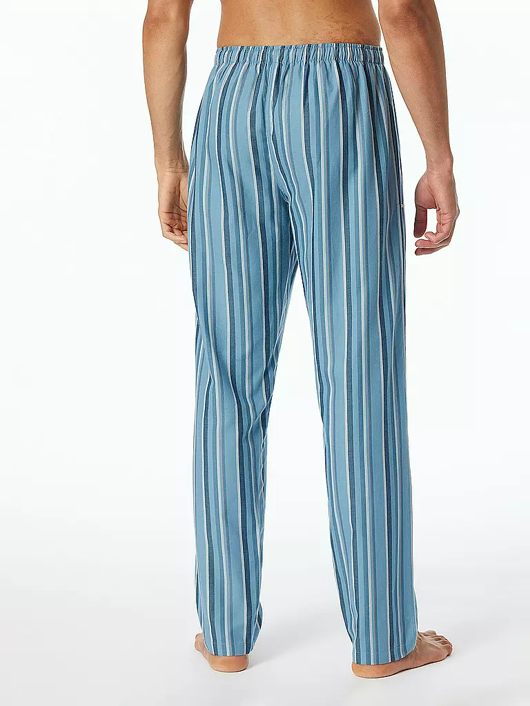 SCHIESSER | Pyjamahose  | blau