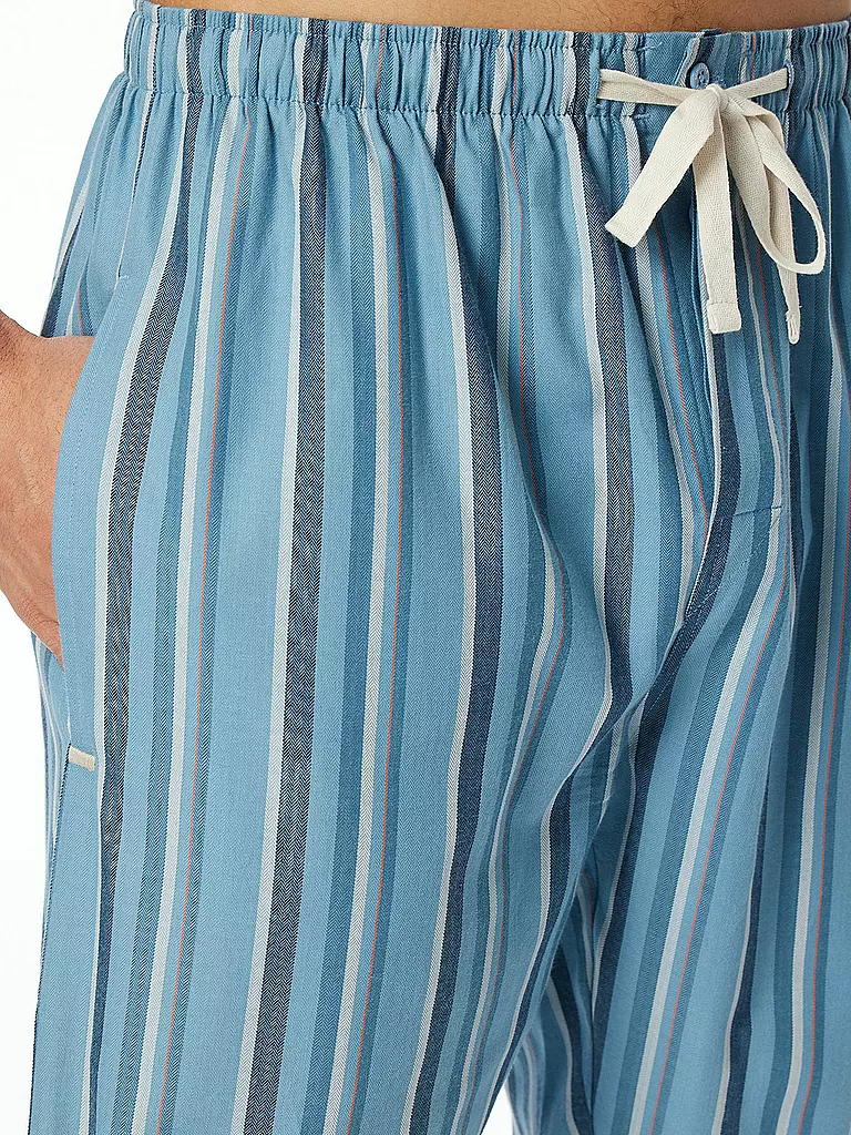 SCHIESSER | Pyjamahose  | hellblau