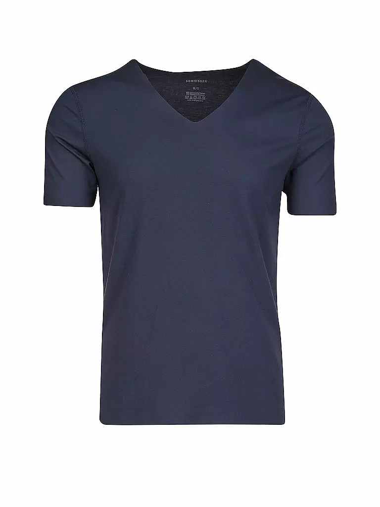 SCHIESSER | T-Shirt | blau