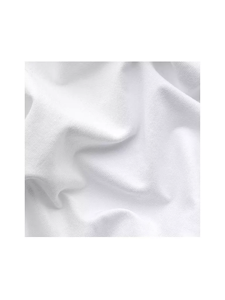 SCHLAFGUT | Jersey Spannleintuch PURE 90x200cm Full White S | grün