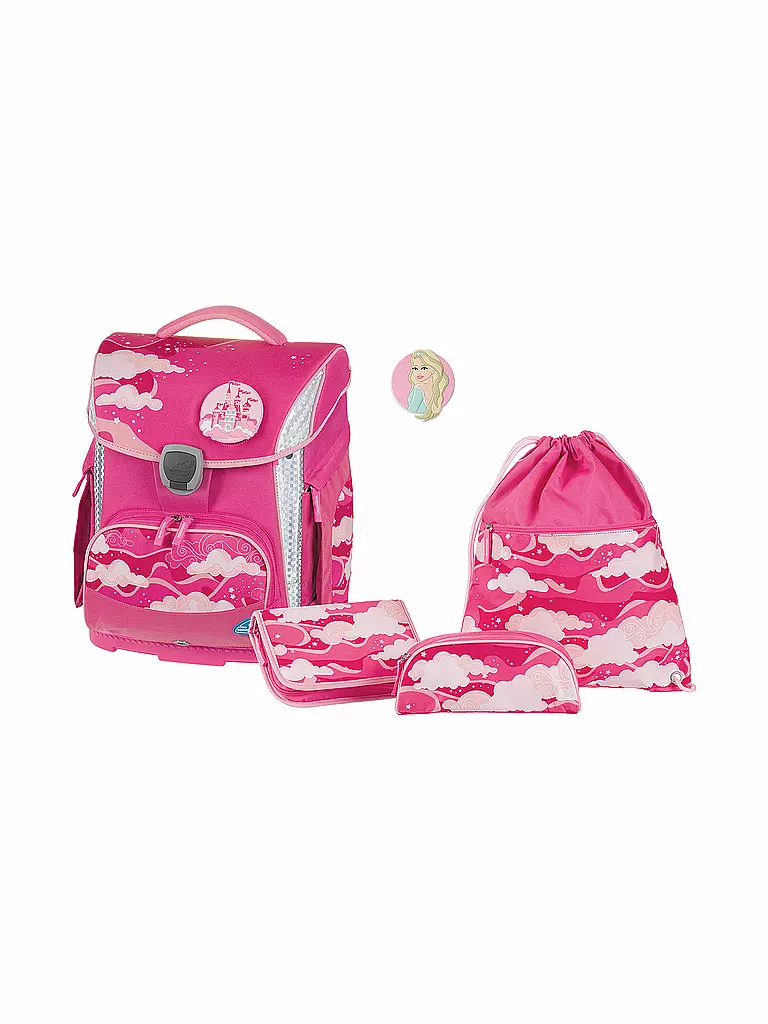 SCHNEIDERS | Schultaschen Set 4tlg Dream Castle Pink | rosa