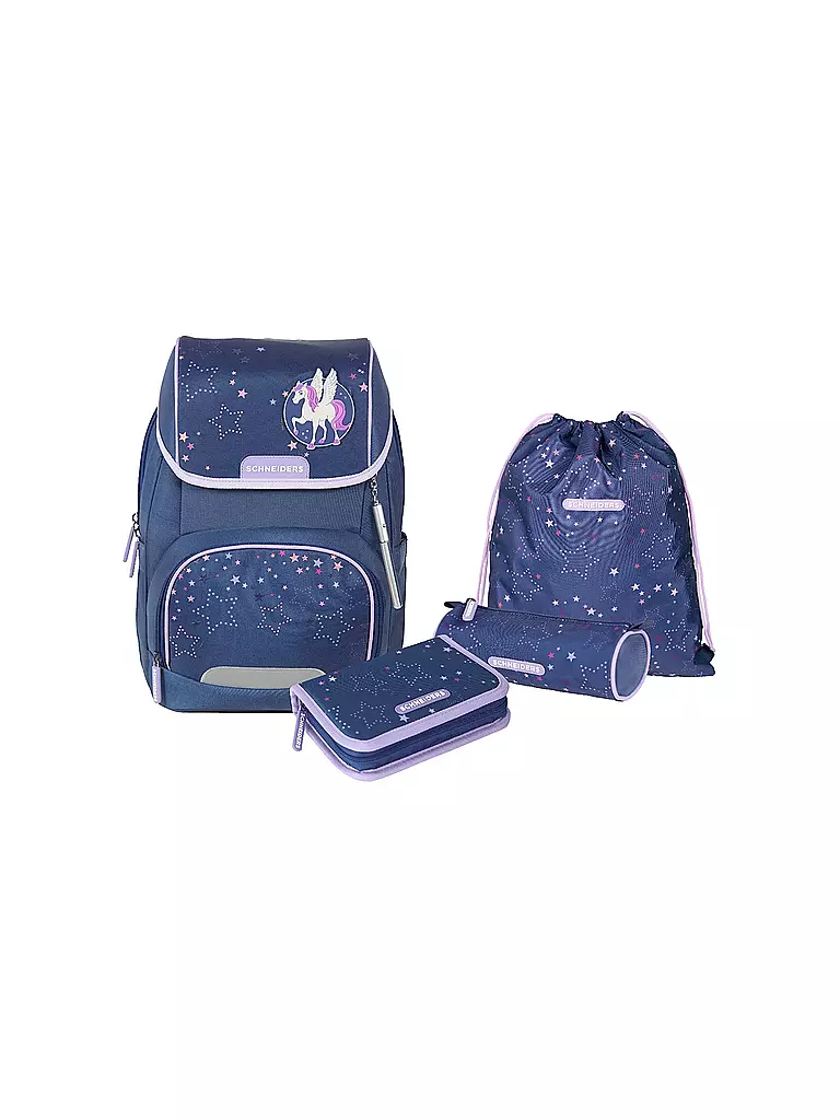 SCHNEIDERS | Schultaschen Set Ergojet 6tlg Galactica  | lila