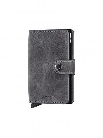 SECRID | Geldbörse - Miniwallet Vintage Mini Grey Black