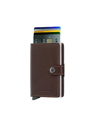 SECRID | Geldbörse - Miniwallet Original Mini Dark Brown