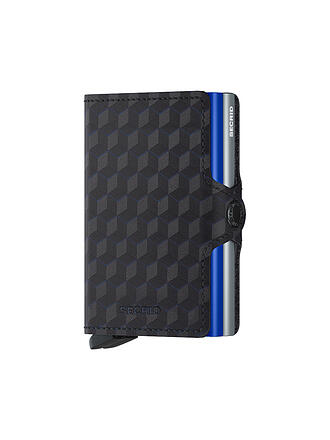 SECRID | Geldbörse - Twinwallet Optical Twin Titanium Blue