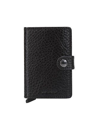 SECRID | Geldbörse - Miniwallet Vegetable Tanned Black/Black