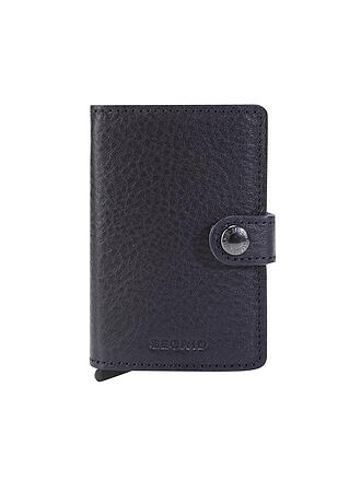 SECRID | Geldbörse - Miniwallet Vegetable Tanned Navy/Silver