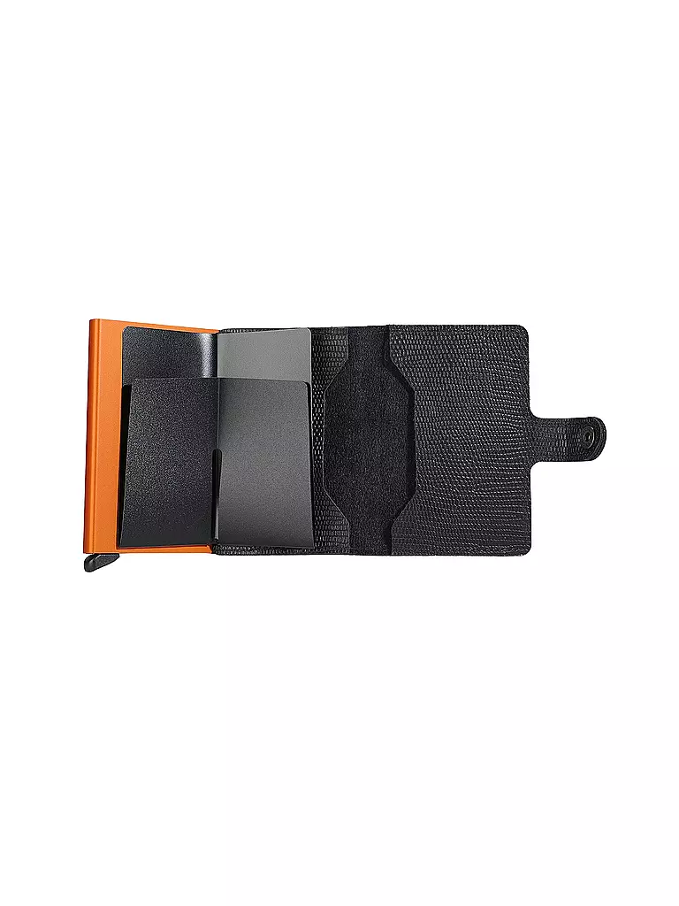 SECRID | Geldbörse - Miniwallet RANGO black-orange | schwarz