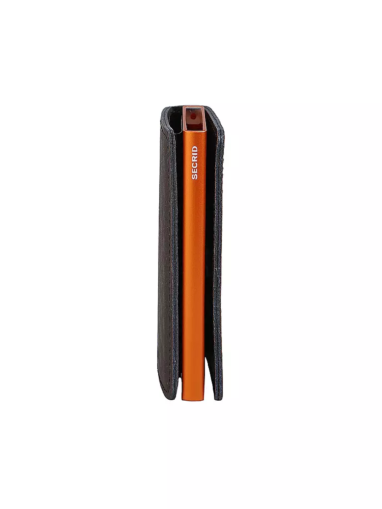 SECRID | Geldbörse - Slimwallet OPTICAL brown & orange | braun