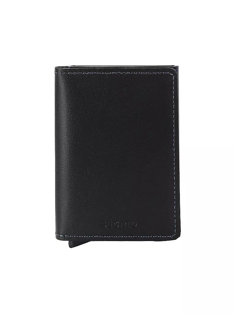 SECRID | Geldbörse - Slimwallet Original Slim Black Navy | schwarz