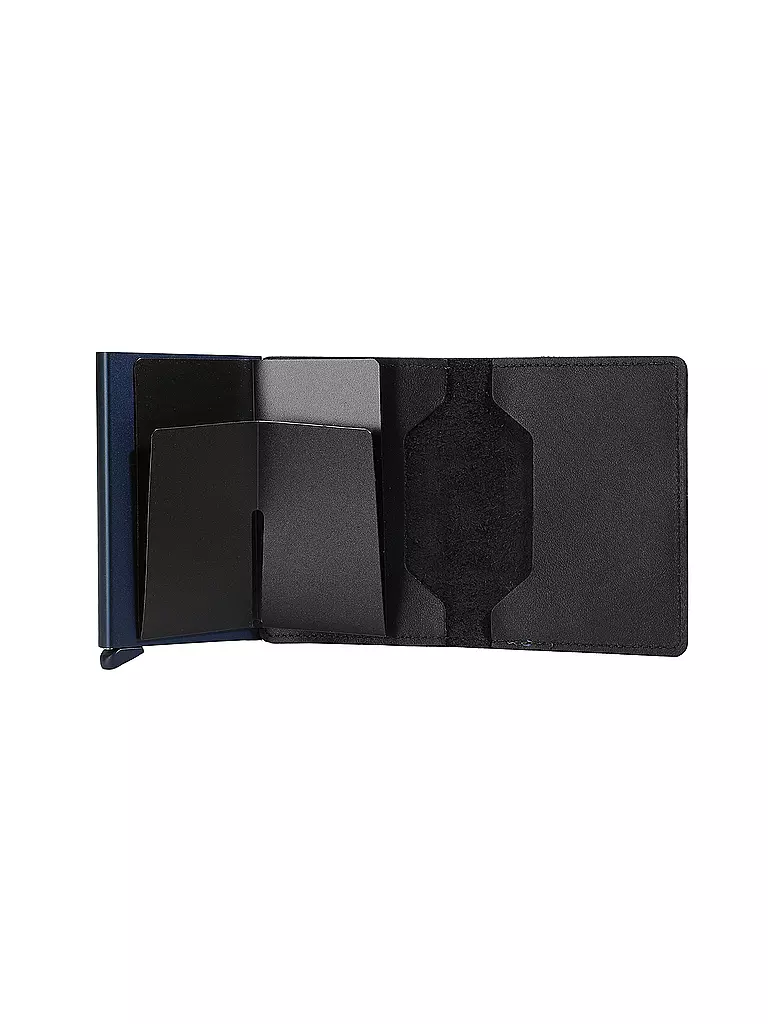 SECRID | Geldbörse - Slimwallet Original Slim Black Navy | schwarz