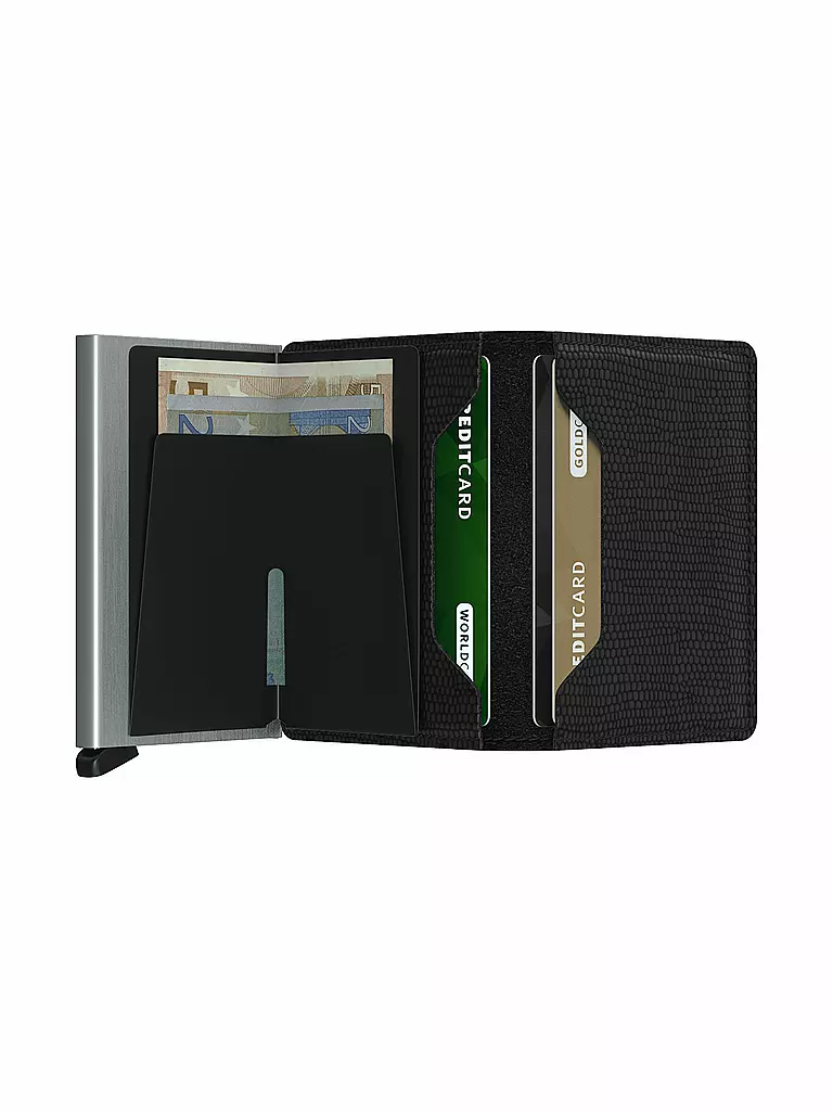 SECRID | Geldbörse - Slimwallet Rango Slim Black | schwarz